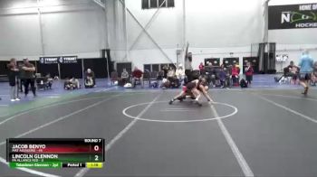 80 lbs Round 7 (8 Team) - Jacob Benyo, Mat Assassins vs Lincoln Glennon, PA Alliance Red