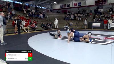 157 lbs Cons. Round 4 - Anthony Velazquez, Mary vs Carter Noehre, Colorado School Of Mines