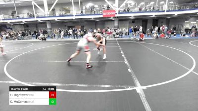 157 lbs Quarterfinal - Hudson Hightower, Princeton U vs Cole McComas, UNATT - Rider