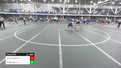 184 lbs Consi Of 8 #1 - Danny Lawrence, Army-West Point vs David Barrett, Army Prep