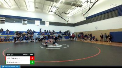 138 lbs Cons. Round 2 - Blake Falkner, Mt. Spokane vs Nico Cisneros, Ridgeline