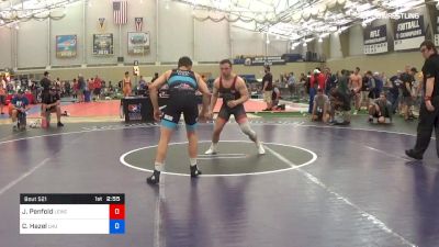 86 kg Consi Of 64 #2 - John Penfold, Lake Erie Wrestling Club vs Corey Hazel, Lock Haven