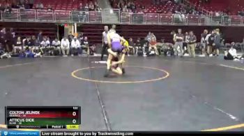 132 lbs Round 7 (8 Team) - Atticus Dick, Blair vs Colton Jelinek, Beatrice
