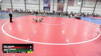 80 lbs Rd# 1 9:00am Friday - Brady Genard, PA Gold vs Will Hughes, Minion Green