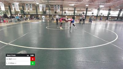 197 lbs Semifinal - Azeem Bell, Rider vs Liam Volk-Klos, American