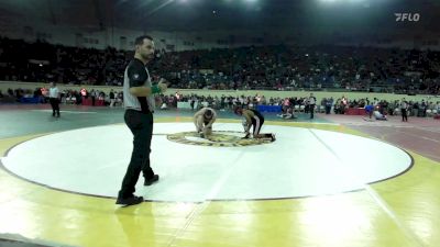 Round Of 32 - Airion Bass, Roosevelt Titans vs Noah Tyler, Team Tulsa Wrestling Club