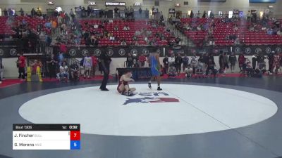 65 kg Cons 64 #1 - Jordan Fincher, BullTrained Wrestling vs Gael Moreno, Arizona