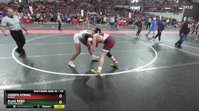 175 lbs Quarterfinal - Joseph Stimac, Antigo vs Elias Reed, X-Factor Elite