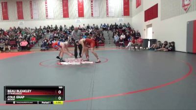 165 lbs Cons. Semi - Beau Bleakley, Cf Northwest vs Cole Gnap, Revere