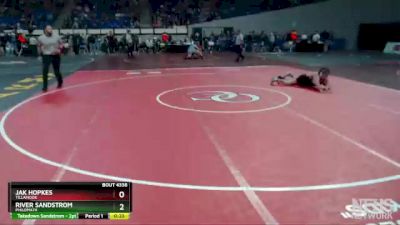 4A-106 lbs Cons. Semi - Jak Hopkes, Tillamook vs River Sandstrom, Philomath