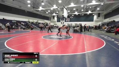 160 lbs Cons. Round 4 - Ivan Perez, Mission Viejo vs Jesse Jimenez, Centennial