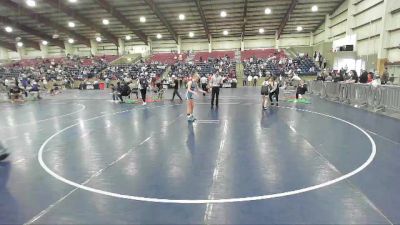 112 lbs Cons. Semi - Kelseigh Banks, Elite Wrestling vs Marabelle Brown, Wasatch Wrestling Club