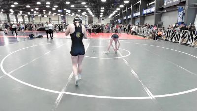 126 lbs Round Of 64 - Ella Hughes, GA vs Hailey Ryan, CA