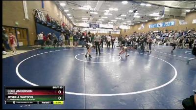 84 lbs Champ. Round 1 - Cole Anderson, Syracuse vs Joshua Watson, Cowan Wrestling Academy