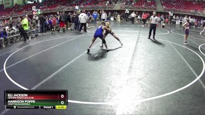 95 lbs Cons. Round 3 - Eli Jackson, Seward Wrestling Club vs Harrison Poppe, Crofton/Bloomfield