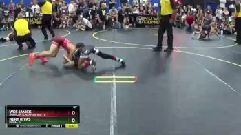 67 lbs Semis & 1st Wrestleback (8 Team) - Nery Rivas, POWA vs Wes Janick, American Gladiators-Red