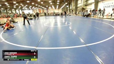 88 lbs Rd# 6- 9:00am Saturday Final Pool - Zakey Tsarni, Maryland BLACK vs Josh Werner, VA Hammers