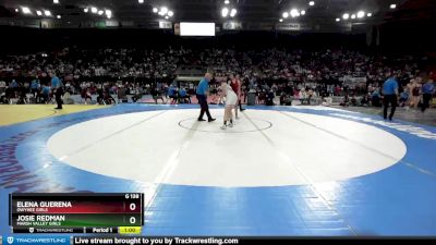 G 138 lbs 3rd Place Match - Elena Guerena, Owyhee Girls vs Josie Redman, Marsh Valley Girls