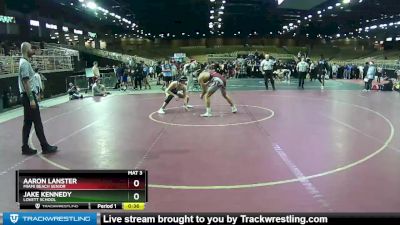 138 lbs Cons. Round 7 - Jake Kennedy, Lovett School vs Aaron Lanster, Miami Beach Senior