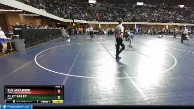 107 lbs 5th Place Match - Eve Askildson, Female Elite Wrestling vs Riley Bailey, Iowa