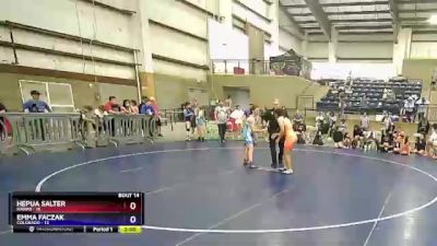 126 lbs Cross Bracket (8 Team) - Hepua Salter, Hawaii vs Emma Faczak, Colorado