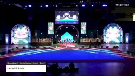 Lauderhill Royals [2020 Show Cheer 3 - Junior Peewee - Small Day 2] 2020 Pop Warner National Cheer & Dance Championship