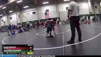 140 lbs Round 2 (6 Team) - Daymeion Van Matre, Kearney Matcats - Gold vs Elijah Beasley, Jr Titans