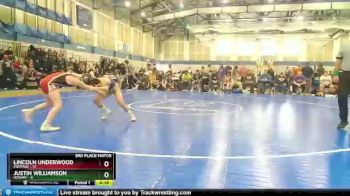 95 lbs Placement (4 Team) - Justin Williamson, Hobart vs Lincoln Underwood, Portage