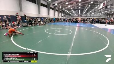 85 lbs Semifinal - Dandre Adams, Best Trained Wrestling vs Bradlee Garcia, Wesley Club Wrestling