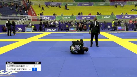 LUAN RAMOS CALDAS vs SÁVIO JORGE ALEXOPULOS CALAZANS 2024 Brasileiro Jiu-Jitsu IBJJF