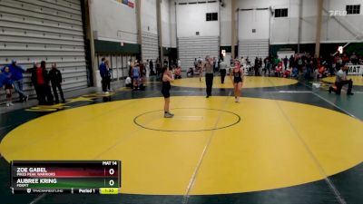 115-121 lbs Quarterfinal - Zoe Gabel, Pikes Peak Warriors vs Aubree Kring, FoxFit