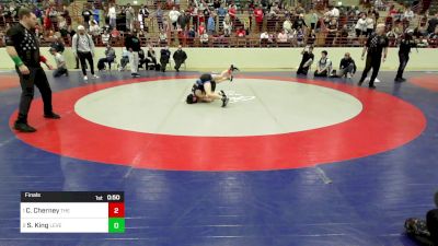 73 lbs Final - Channing Cherney, The Storm Wrestling Center vs Slater King, Level Up Wrestling Center