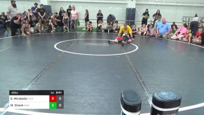 40 lbs Pools - Greyson Mirabella, Phoenix W.C. vs Maverick Shank, Mineral Wells Bulldawgs