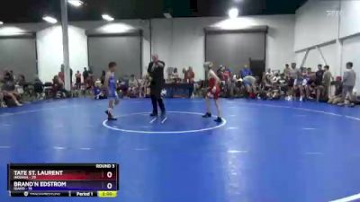 87 lbs Round 3 (8 Team) - Tate St. Laurent, Indiana vs Brand`n Edstrom, Idaho