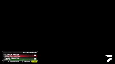 110 lbs Champ. Round 1 - Clayton Mccoy, Kingsley Youth Wrestling vs Xavier Selover, Mason WC