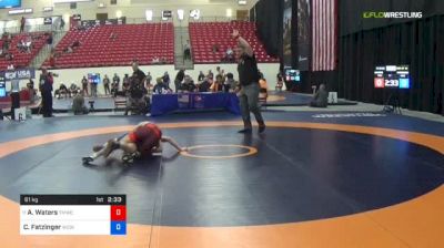 61 kg Rnd Of 32 - Alan Waters, TMWC vs Cody Fatzinger, Western Colorado Wrestling Club