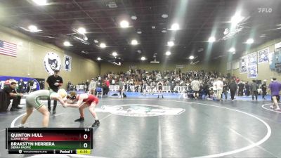 113 lbs Cons. Round 6 - Brakstyn Herrera, Sierra Pacific vs Quinton Hull, Clovis West