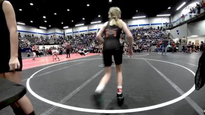 91 lbs Semifinal - Charlie Turner, Cowboy Wrestling Club vs Abigail Todd, ARDMORE TAKEDOWN CLUB