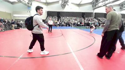 109-I2 lbs Semifinal - Billy Pernot, Northern Delaware Wrestling Academy vs Gabe Sardone, Fisheye