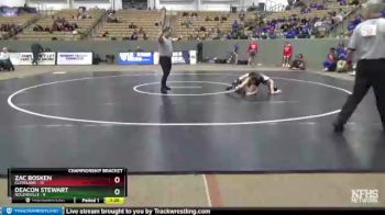 113 lbs Quarterfinals (8 Team) - Zac Bosken, Cleveland vs Deacon Stewart, Nolensville