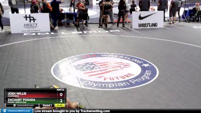 138 lbs Cons. Round 2 - Zachary Posada, Poway Wrestling vs Josh Willis, California