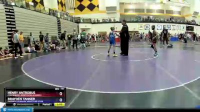 71 lbs Semifinal - Henry Antrobus, Contenders Wrestling Academy vs Brayden Tanner, Maurer Coughlin Wrestling Club