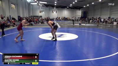 165 lbs Cons. Round 5 - Joshua Ducharme, Norwich vs Hunter Moore, Roanoke College