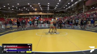 160 lbs Cons. Round 2 - Ray Gulmatico Iv, WI vs Ikaika Gonzales, Hawaii