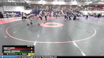 184 lbs Cons. Round 7 - Brett Bober, Baker (Kan.) vs Michael Densmore, Embry-Riddle (Ariz.)