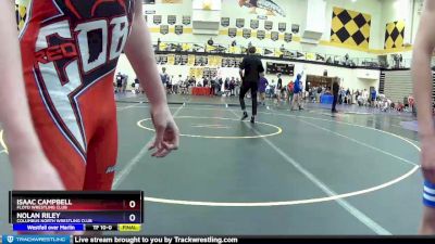 113 lbs Champ. Round 1 - Isaac Campbell, Floyd Wrestling Club vs Nolan Riley, Columbus North Wrestling Club