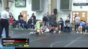 115 lbs Round 3 (4 Team) - Ray Fitzgerald, PA Alliance White vs Scottie Ford, Eagle X