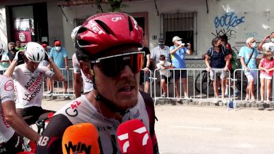Matteo Trentin Hits Out Early