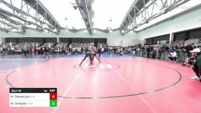 140-H lbs Round Of 64 - Michael Damerjian, Moorestown vs Wale Omojola, Valley Steam North