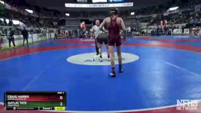 7A 132 lbs Cons. Round 3 - Gatlin Tate, Prattville vs Craig Harris, Smiths Station Hs